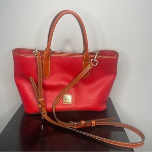 NWOT Dooney and Bourke Red satchel bag